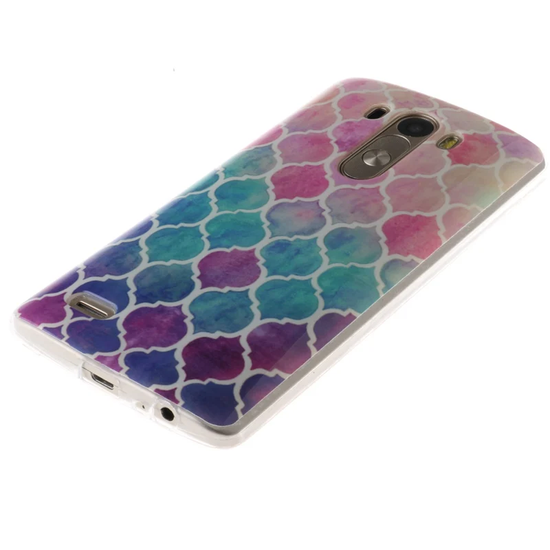 Fashion Soft TPU Case For LG G3 Mini G3S S Beat D722 D724 D725 D728 Transparent Silicone Cover Cases G3s |