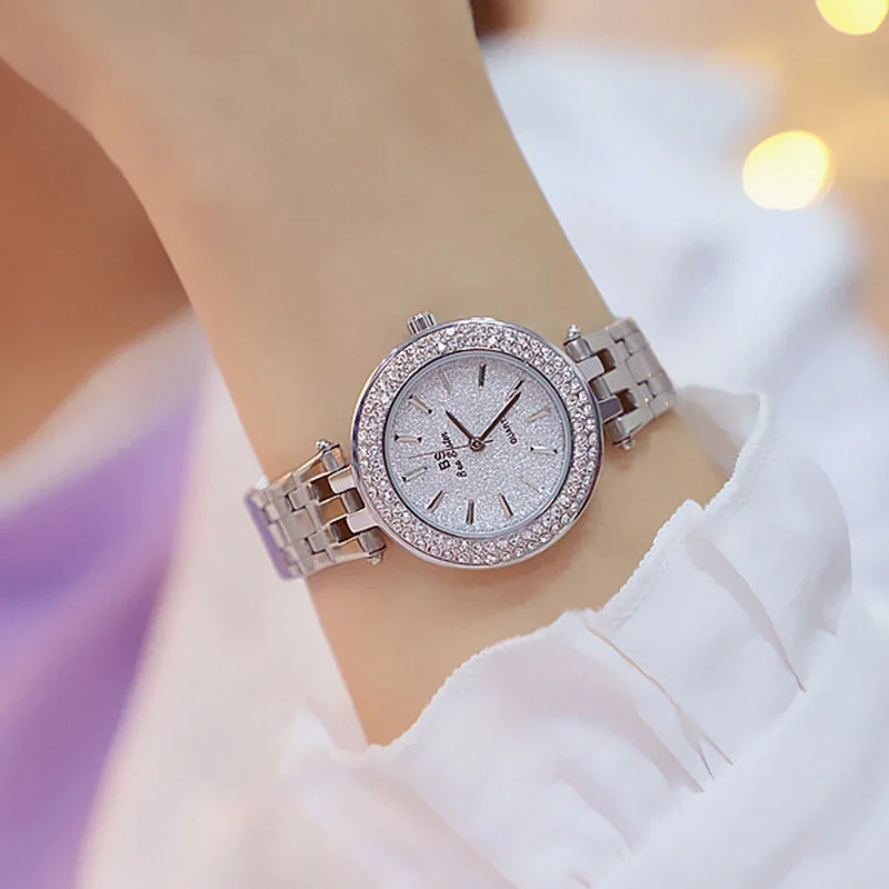 Женские повседневные часы элегантные кварцевые со стразами женские наручные 2019 |