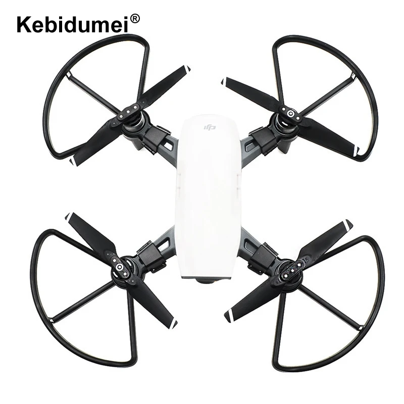 Kebidumei защита пропеллера шасси для ног Комплект DJI SPARK Drone 3 вида цветов (дрон не