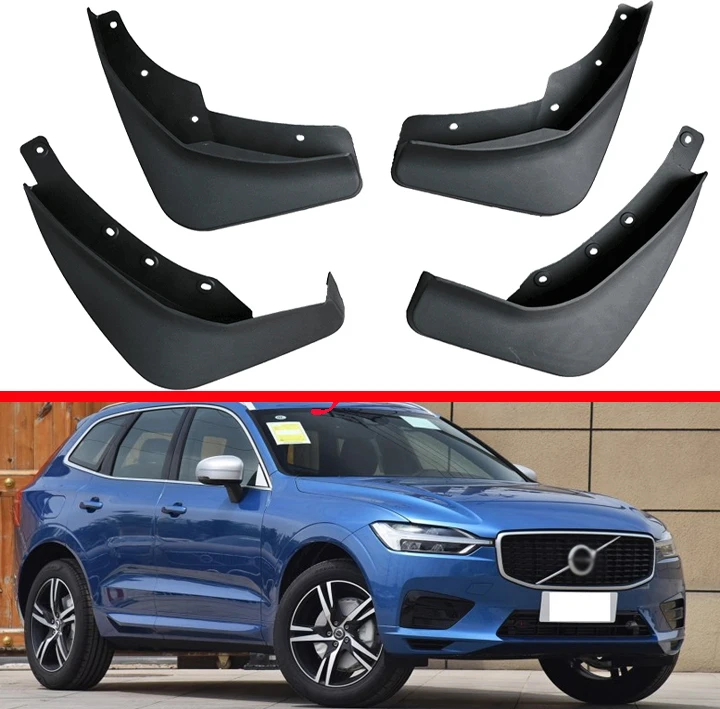 Для VOLVO XC60 2018 2019 4 шт. брызговики крыло комплект брызговик Mudguard стайлинга