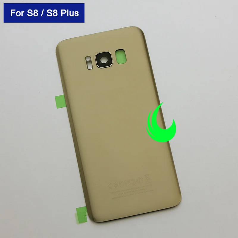 Задняя крышка батарейного отсека для Samsung Galaxy S8 G950 Plus G955 стеклянная корпуса SAMSUNG +