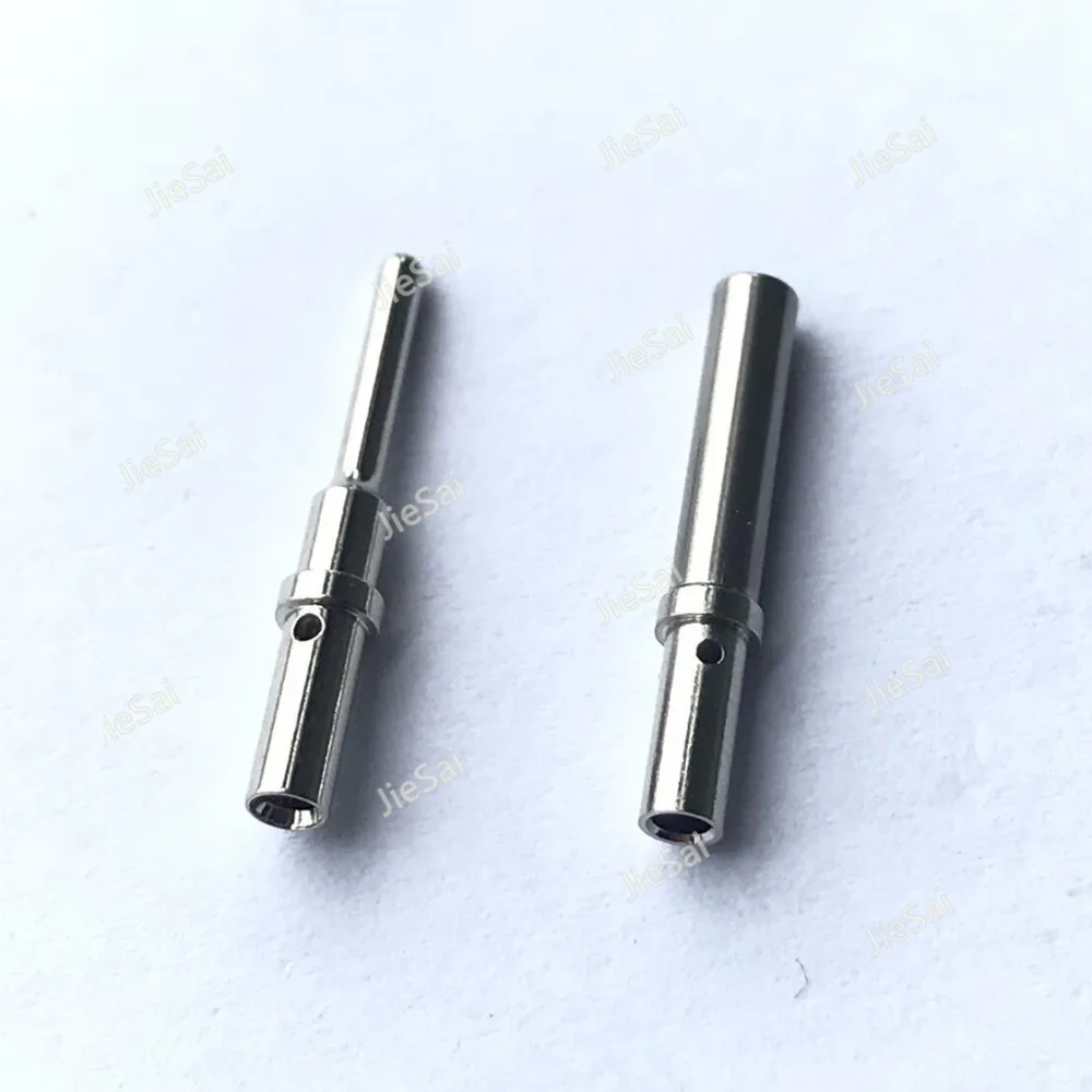 50/100 шт DT Разъемы Pin свяжитесь с 0462-201-16141 0460-202-16141 Нержавеющая сталь 16-20AWG Deutsch обжимной твердый терминал Женский Мужской