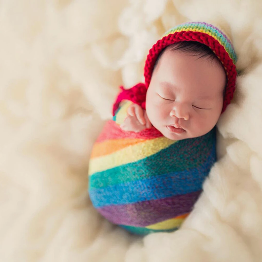 Super Comfortable Newborn Stretch Wrap Swaddle Baby Photography Blankets Shooting Basket Filler New born | Детская одежда и обувь