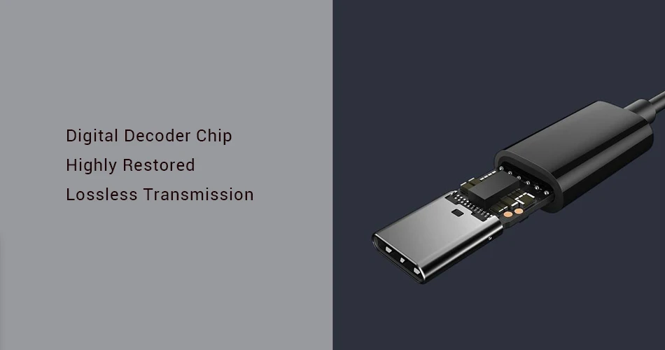 Xiaomi Половинные Наушники Наушники Type-C MEMS Микрофон Проводное Управление Двойной Драйвер для Системы Android Гибридный DC Дв