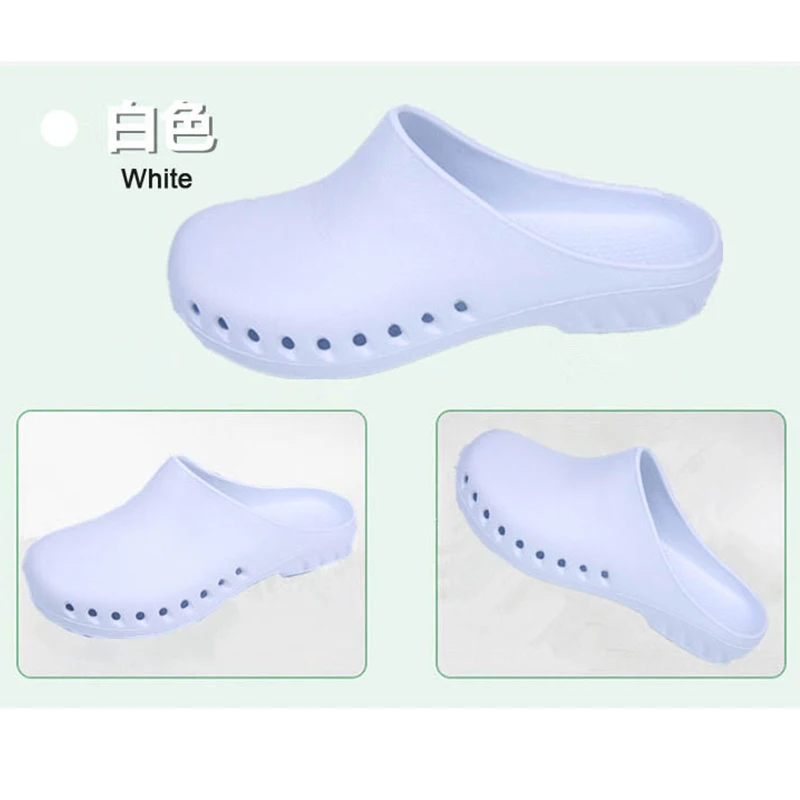 

2019 Newly arrived Medical Doctors Nurses Surgical Shoes Anti-slip Protective Shoes Operating Room Lab Slippers Work Flat Shoes
