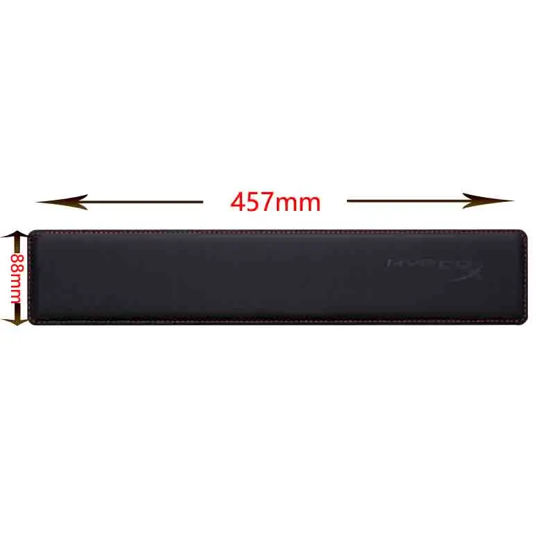 Коврик для мыши kingston HyperX, подставка для запястья, для клавиатуры, компьютера, ноутбука, ноутбука, игровой коврик для запястья 457*88*22 мм