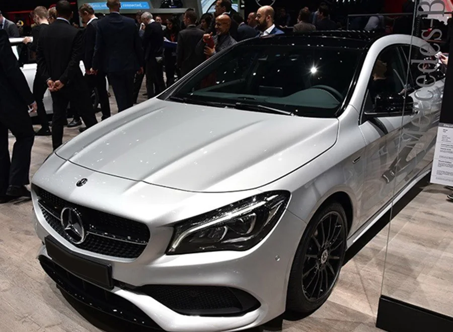 2 шт. светодиодный головной светильник s для Benz CLA- Автомобильный светодиодный светильник s двойные ксеноновые линзы автомобильные аксессуары дневные ходовые огни противотуманный светильник
