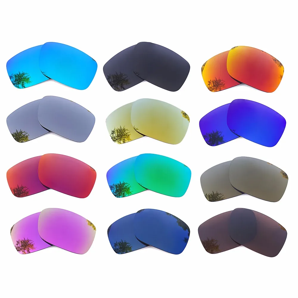Lenti Di Ricambio Polarizzate Pazzi Per Occhiali Da Sole Oakley Holbrook Xl Montatura 100% Uva E Uvb-Opzioni Multiple