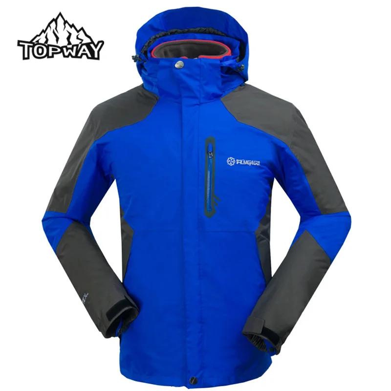 2016 Горячий Открытый Спорт Туризм Восхождение Зимняя Куртка Мужчины С Съемная