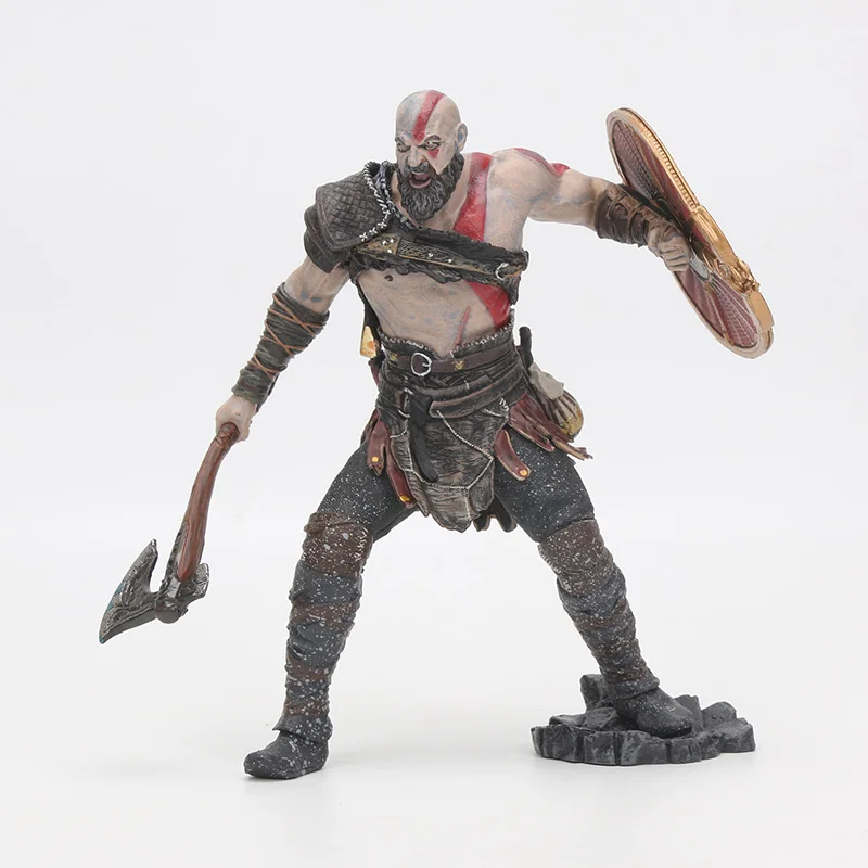 18 см игрушки NECA игра Бог войны 4 Кратос ПВХ фигурка призрак Спарты Коллекционная