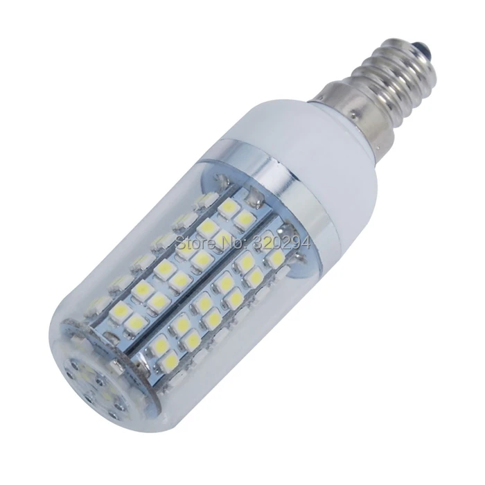 4 шт./лот 8 Вт E14 85 - 265 В 144 СМД 3528 из светодиодов 380LM лампы кукурузы Cornlight холодный