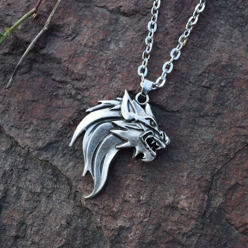 Подвеска Воющий волк украшение в виде природы 1 шт.|Цепочки| |