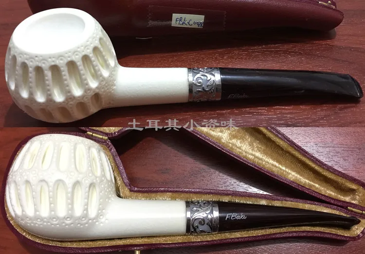 FBK.C0120 тончайший блок трубка для индейки sepiolite от eskiseстра Master Fikri Baki курения чистой