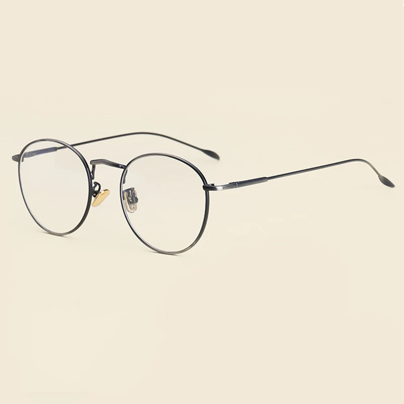 

Bellcaca Spectacle Frame Women Round Myopia Eyeglasses Computer Optical Clear Lens Vintage Eye Glasses Frame For Female BC357