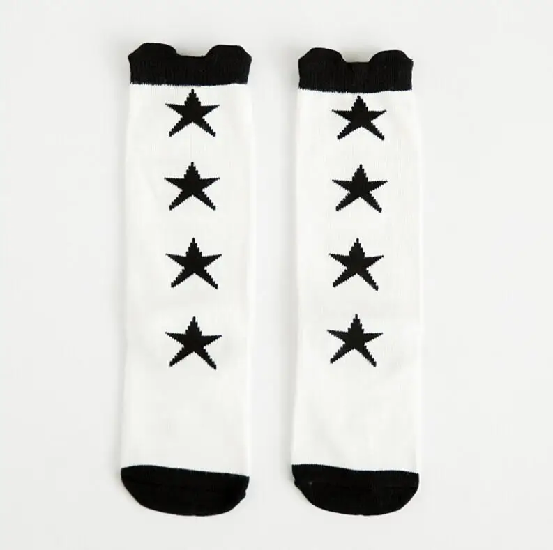 Baby Socks 14 Детские носки, 22 цвета детские гольфы с рисунком медведя для маленьких девочек, детские носки для малышей, Хлопковые гольфы - Цвет: Baby Socks 14