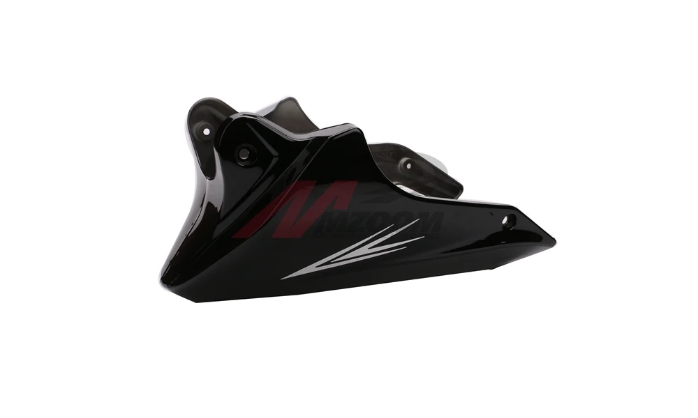 For Honda MSX 125 2013 Black Red Engine Protector Guard Cover Under Cowl Lowered Low Shrouds Fairing Belly Pan