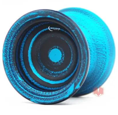 black blue Новые цвета TOPYO Selene YOYO 7003 Металл yoyo для профессионального игрока металлический шар соревнования YOYO - Цвет: black blue