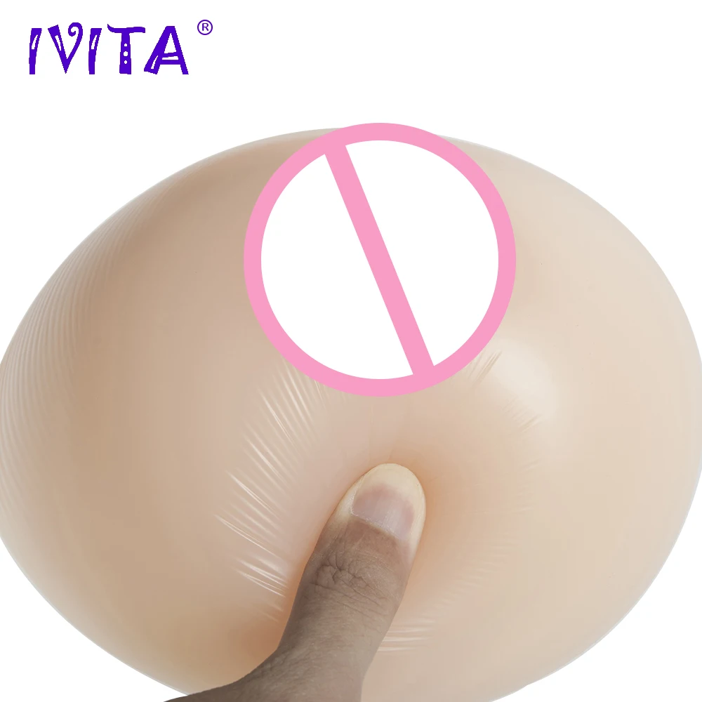 IVITA 2800 г реалистичные силиконовые формы груди поддельные Драг королева