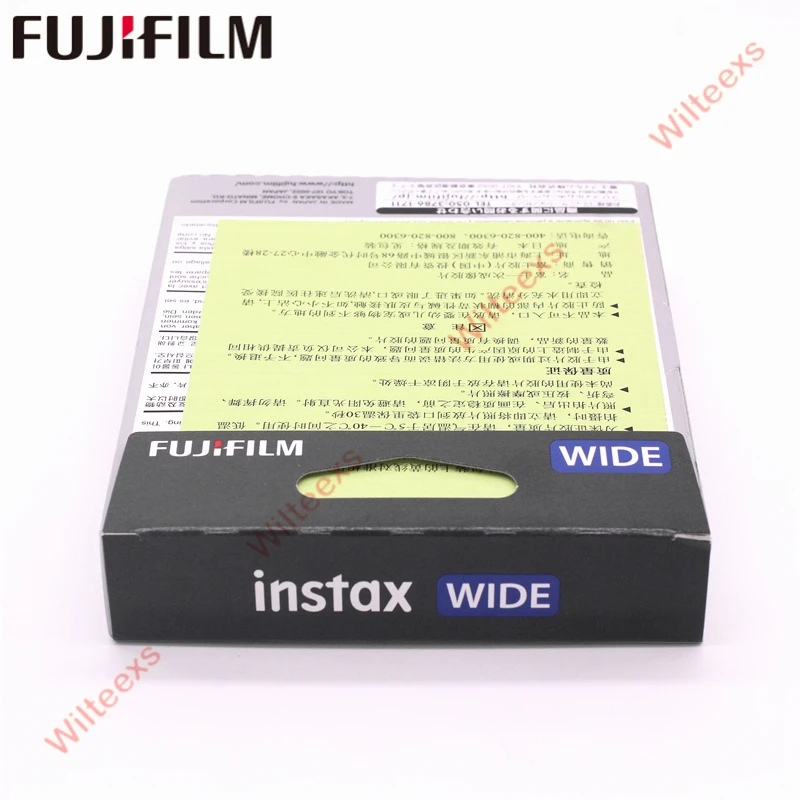 10 листов Fujifilm Instax Wide Монохромный фото-протектор для fuji 300 200 210 мгновенная камера |
