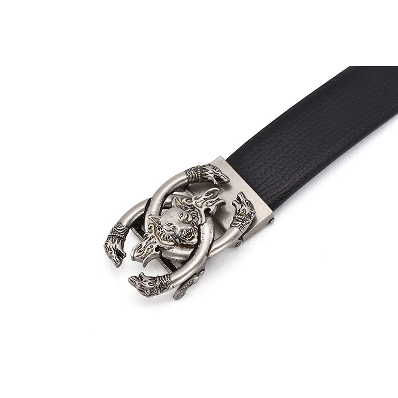 DOSSNL новейший дизайнерский мужской ремень из высококачественной натуральной