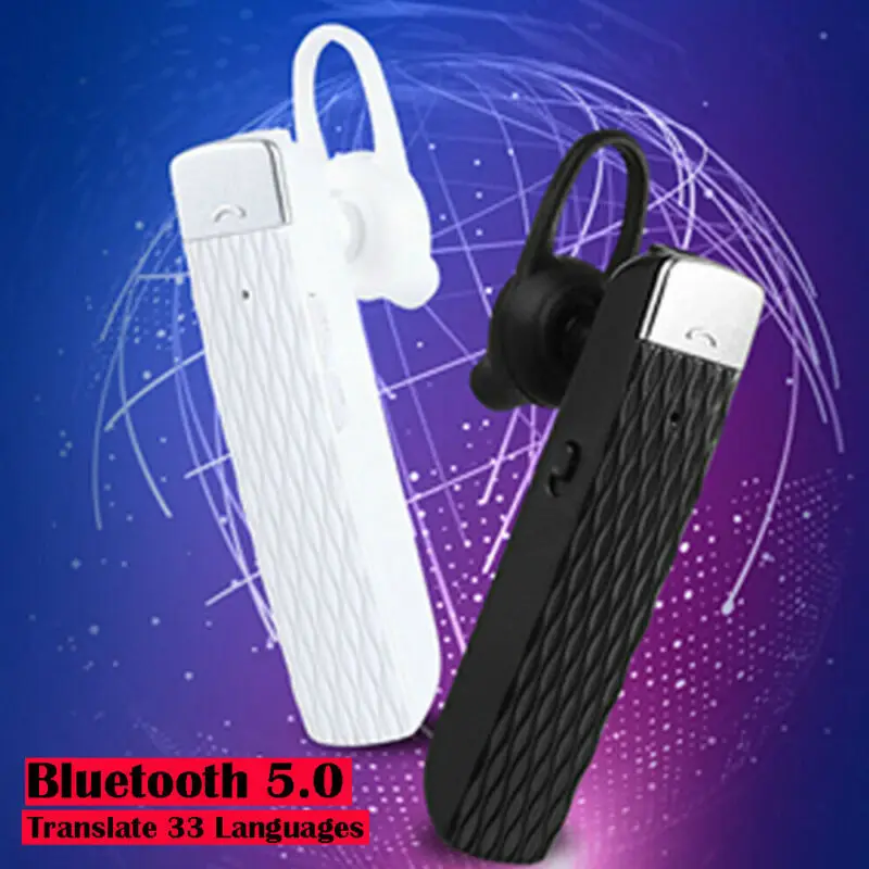 Смарт-гарнитура Bluetooth 5,0 с мгновенным переводом на 33 языка