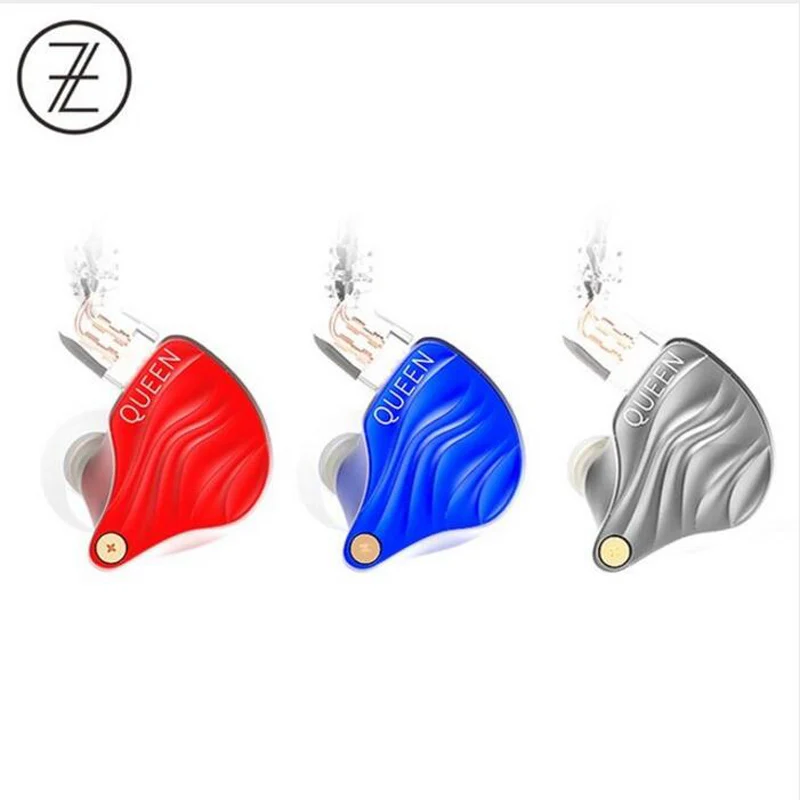 Ароматный Zither TFZ QUEEN 2Pin интерфейс металлический HIFI монитор IEM 3 5 мм в ухо
