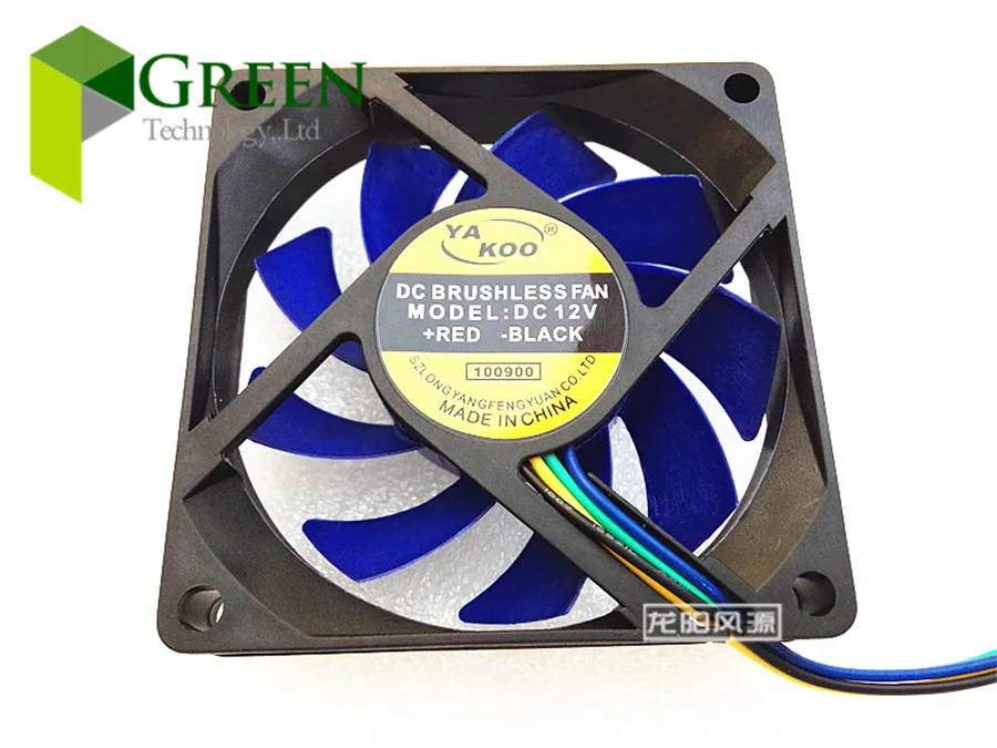 

10pcs New Hydro bearing 7015 70MM 70x70x15mm Graphics card fan CPU Cooling fan 12V 0.15A with 4pin
