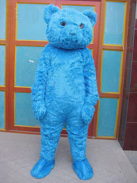 Не деформированный Материал EVA шлем плюшевый синий носить талисман костюмы