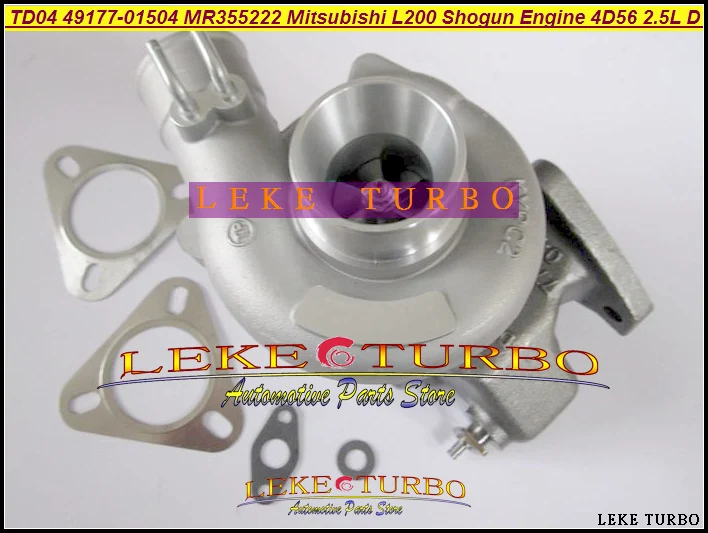 Бесплатная доставка новинка TD04 49177 01504 MR355222 фотоаксессуары для Mitsubishi L200 Shogun 4D56 2.5L