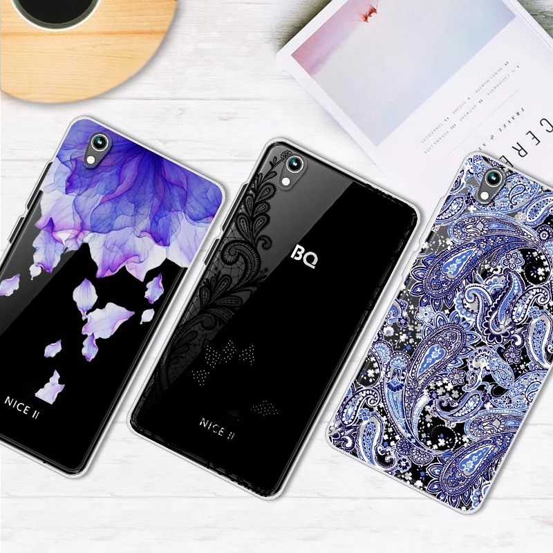 Case For Bq Bqs 5503 Nice II 5.5 Inch Transparent Printing Drawing Silicone Phone Cases Cover Bqs5503 |