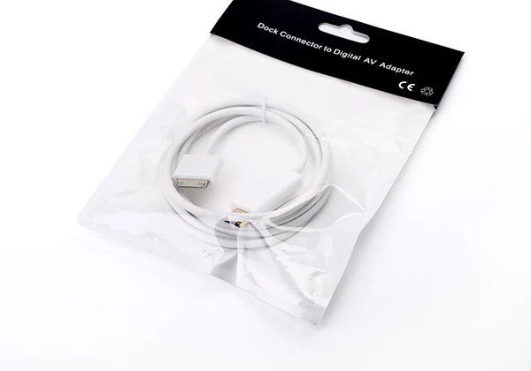 Новый 1080 P Подключение Док Разъем к Мужчине HDMI Адаптер для iPhone 4 4S iPad 1 2 3 hdmi