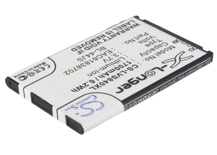 BL 44JS батареи Cameron Sino 1700mAh для LG Cayman Lucid 4G Optimus EXCEED 2 V8450 V8450PP Viper LTE VS840|cameron sino|battery