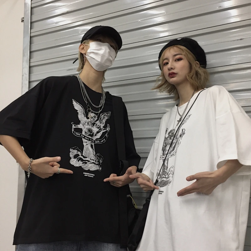 Футболка женская и мужская с принтом коротким рукавом 2019 | Женская одежда