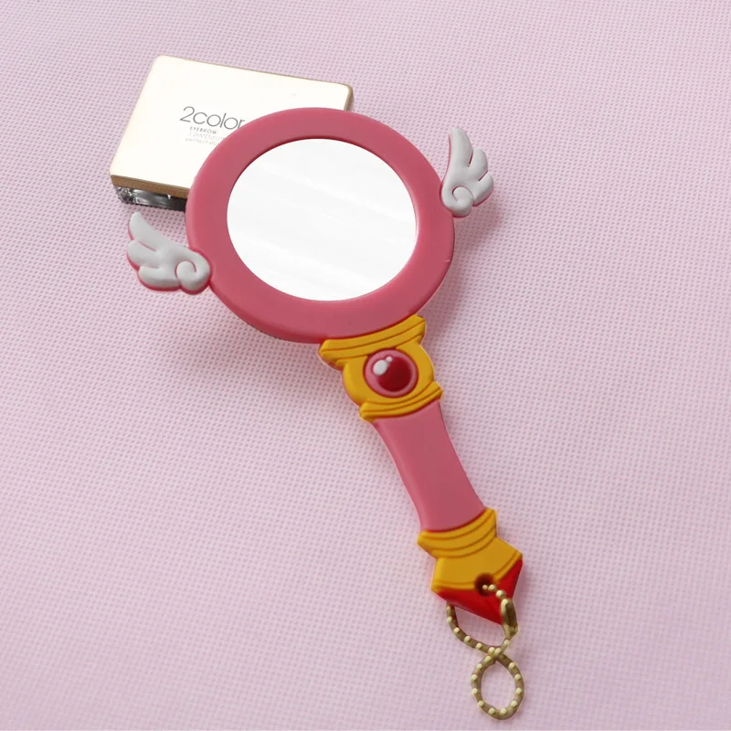 Маленькое карманное зеркало Sakura Stars волшебное для макияжа|pocket mirror|makeup mirrorsmall pocket