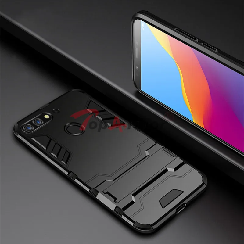 3D защитный чехол Гибридный ПК + ТПУ противоударный для Huawei Enjoy 6 7 Plus 7S 8 Y6 Pro 2017 P smart