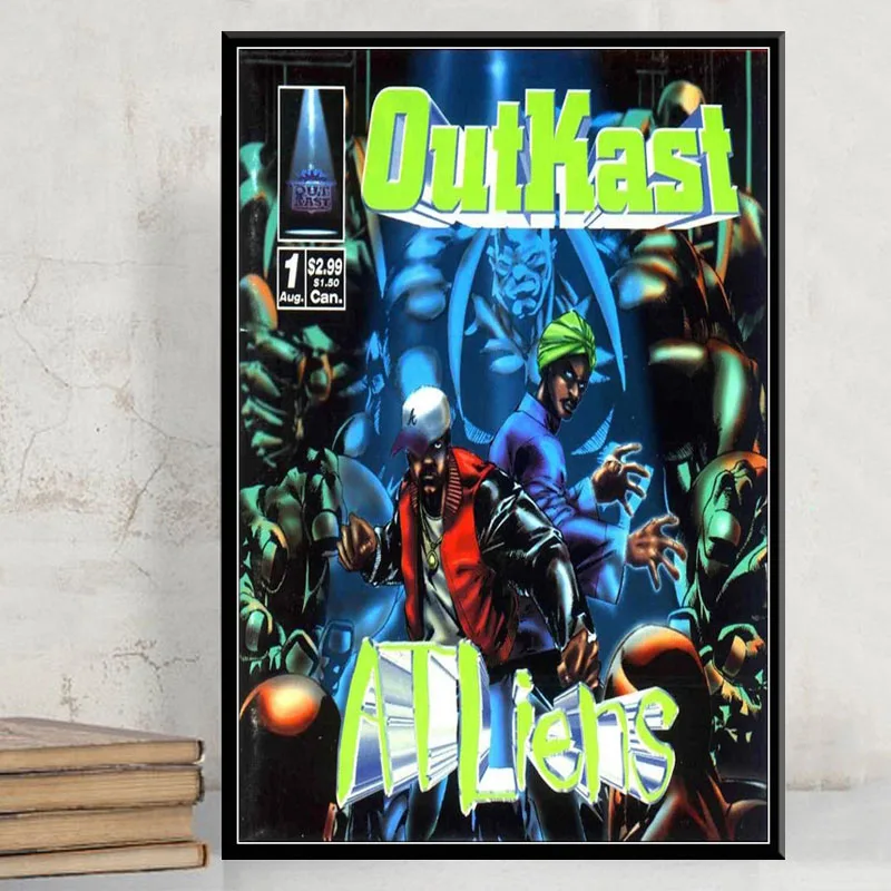 Популярный альбом Outkast P631 рэп музыка звезда хип хоп рэпер искусство картина