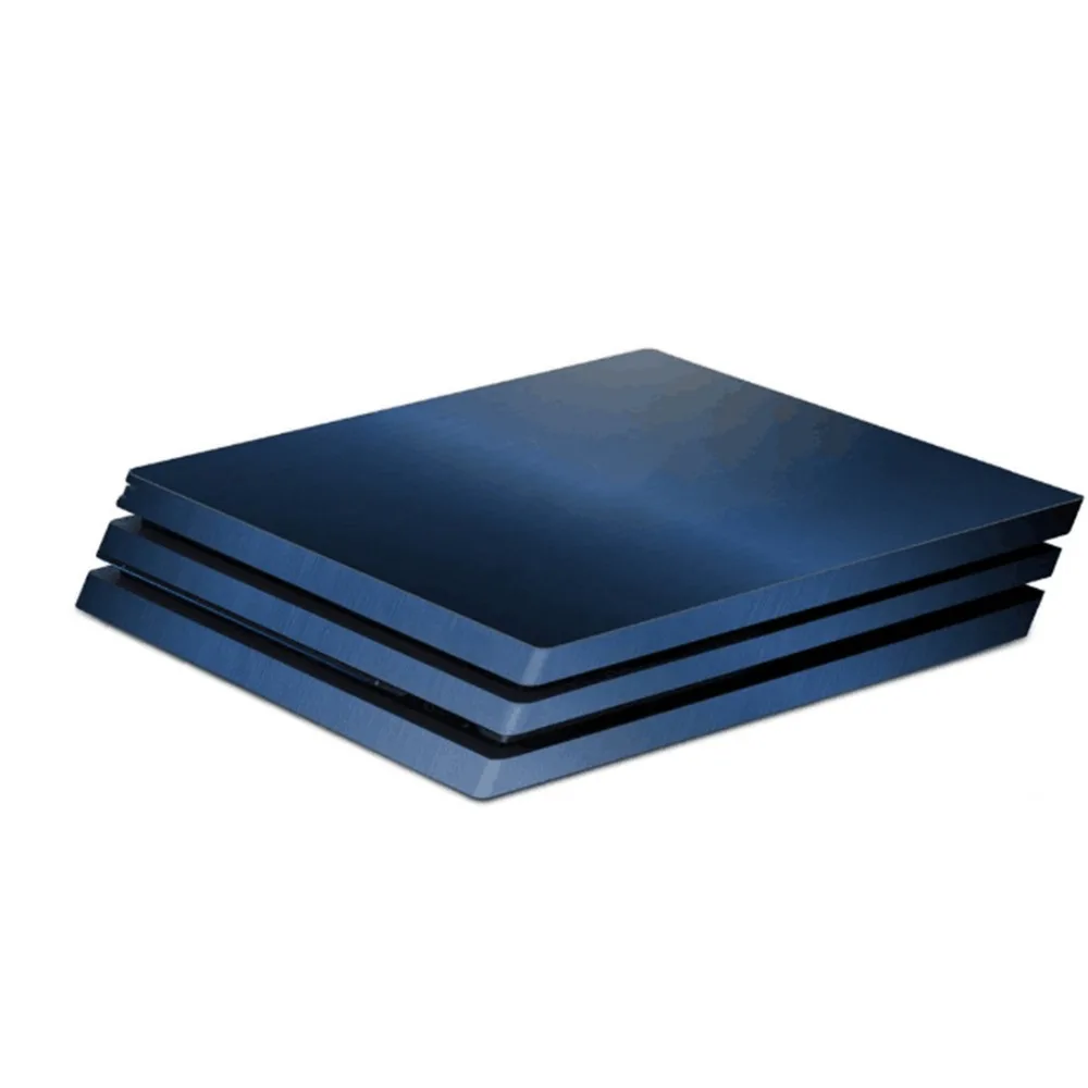 Металлическая матовая наклейка для PS4 Pro Виниловая консоли Playstation 4 и 2
