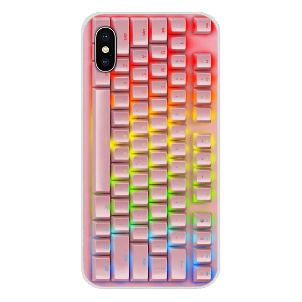 Камера ленты калькулятор клавиатура для Apple iPhone X XR XS MAX 4 4S 5 5S 5C SE 6 6S 7 8 Plus ipod touch