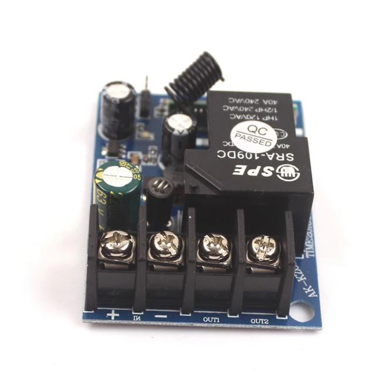 Sleeplion 12-48 В 12 24 36 48 40A 1CH RF Беспроводной удаленного Управление переключатель