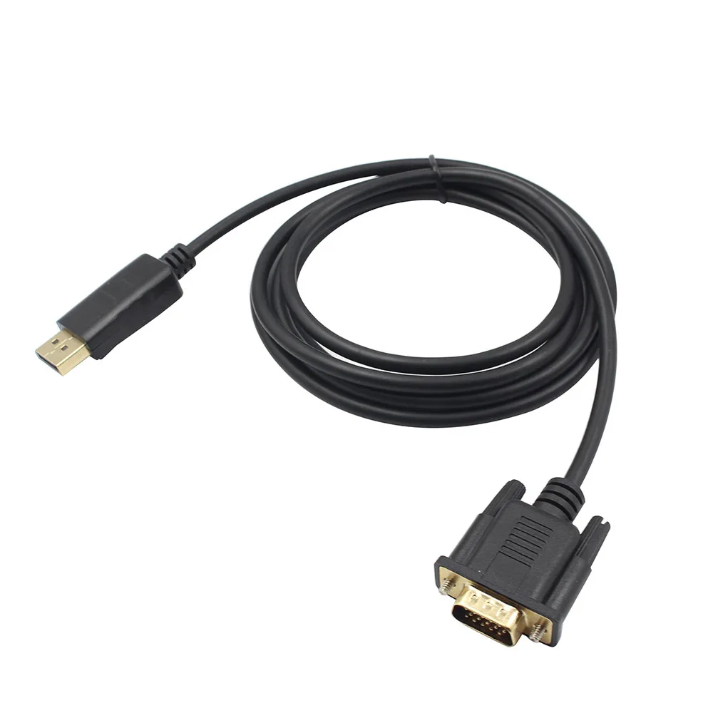 HIPERDEAL DP в VGA Женский адаптер конвертер кабель для проектора DTV телевидения плеер