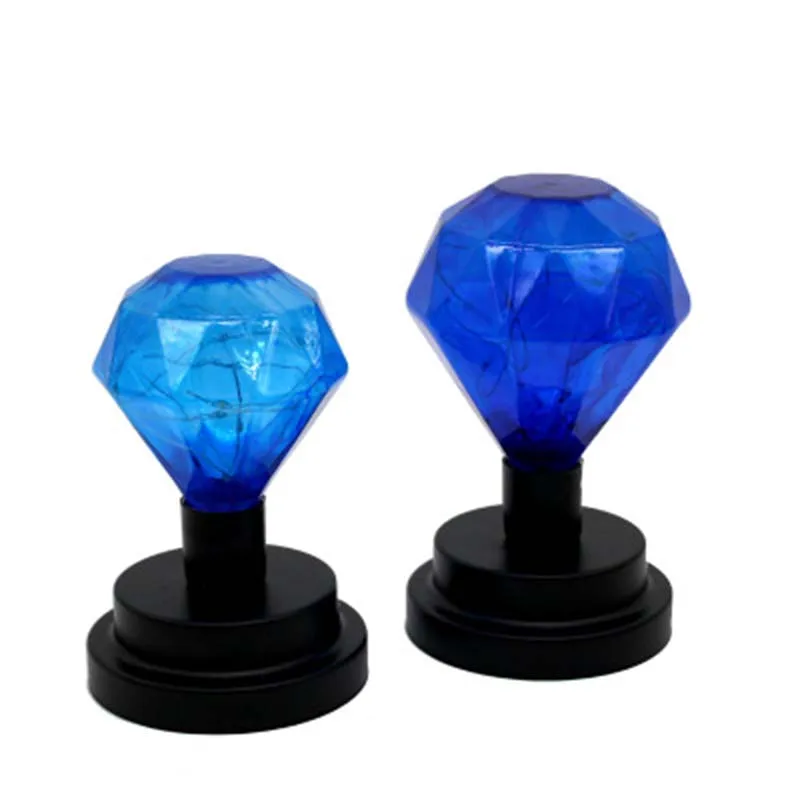 Diamond shape Desk lamp String Lights Micro Copper Wire Decoration Fairy Lamp Warm party bedroom decoration for kids | Дом и сад