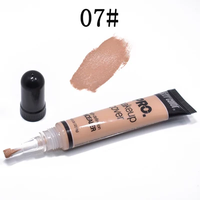 Маскирующий Макияж для лица Corretivo Acne contour palette Makeup основа для контурирования водостойкий крем с полным покрытием - Цвет: 07