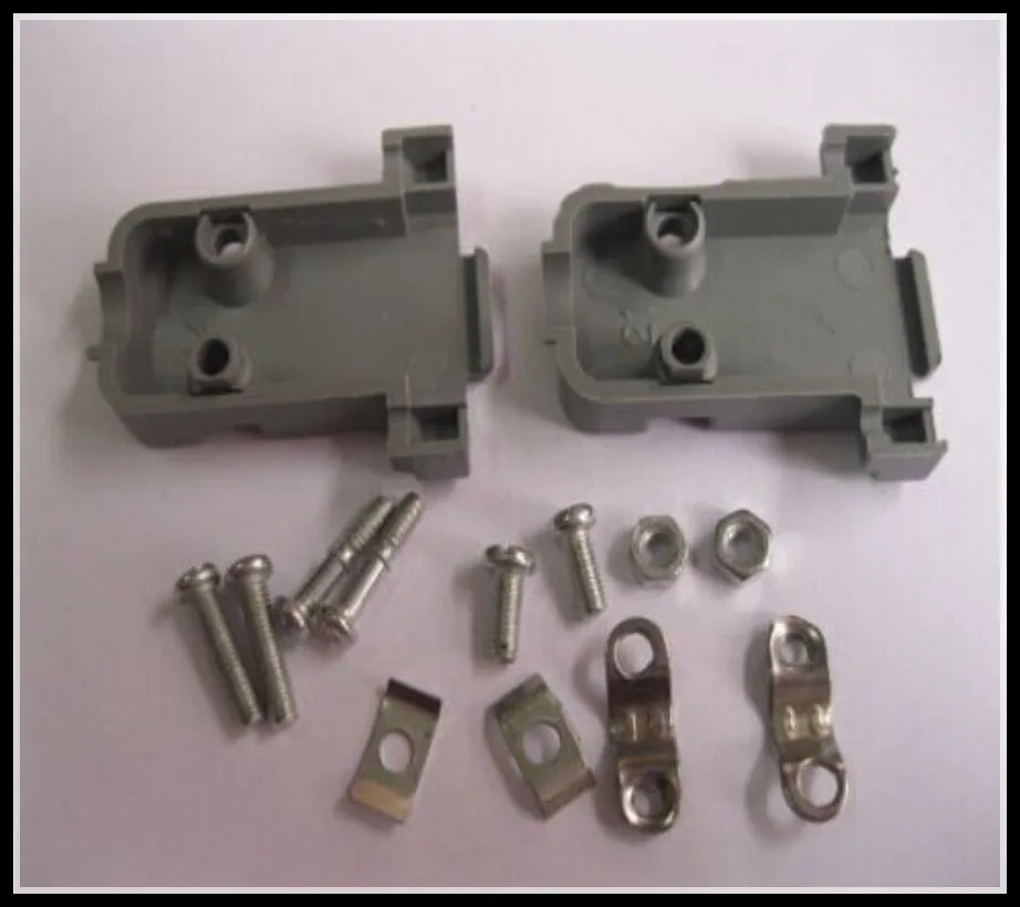 Бесплатная доставка 100 шт. D Sub чехол для 9 контактного или 15 3 рядного sub|50 pin|15 pincover