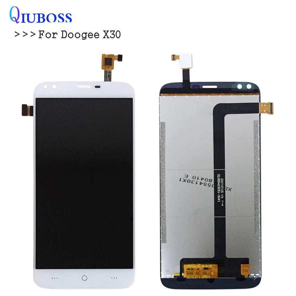 Для Doogee X30 ЖК-дисплей + фотоэлемент 5 дюйма телефонные аксессуары запчасть для