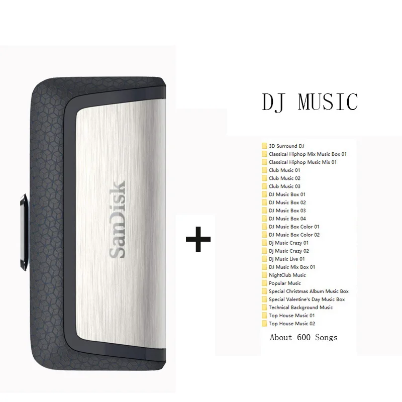 SDDDC2 Plus DJ MUSIC Флеш-накопитель sandisk, 32 ГБ, usb c, флеш-накопитель, 64 ГБ, 128 ГБ, 256 ГБ, карта памяти SDDDC2, экстремальный диск типа C на ключ для Mac и PC, Cle USB флэшка сердце флэшка type c Флэшки флэшка type-c флэшки usb - Цвет: SDDDC2 Plus DJ MUSIC