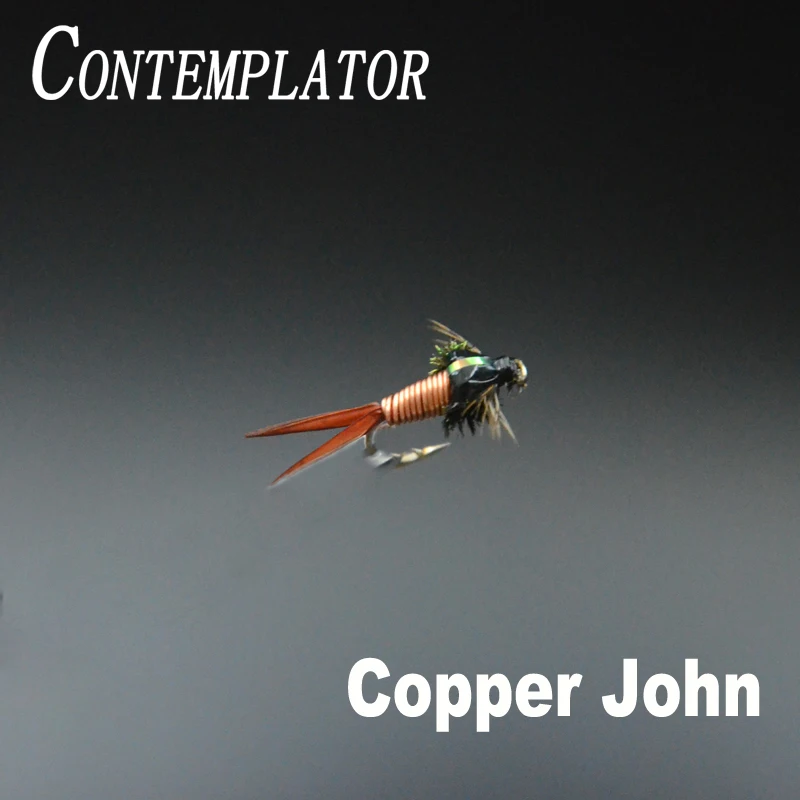 CONTEMPLATOR 5 шт. #12 медный Джон тонущий классический мокрый мух узор Имитация stonefly или