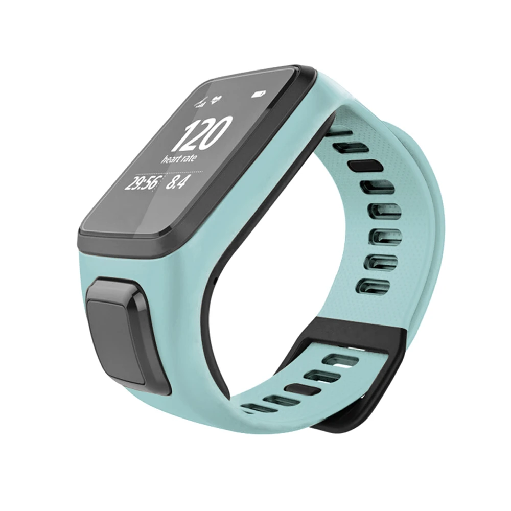 Силиконовый ремешок на запястье для TomTom Runner 2 3 сменный наручных часов с рисунком