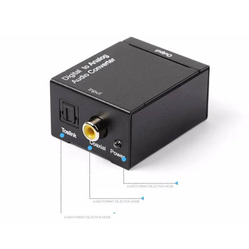 USB звуковая карта оптоволоконный коаксиальный SPDIF цифровой аудиовход RCA L/R