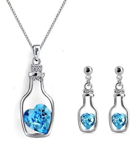 Оптовая высшего сорта Австрийских Кристаллов кулон ювелирные цепи ожерелье