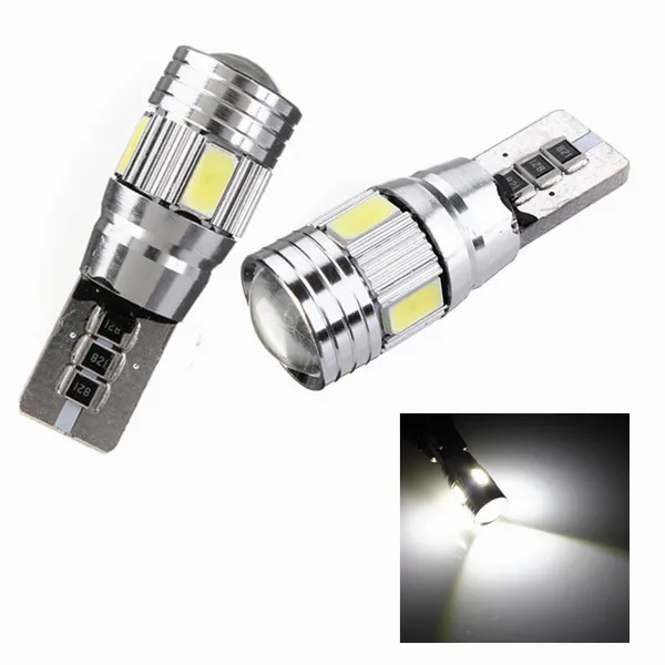 T10 501 194 168 W5W 6 светодиодный 5630 SMD CANBUS ERROR FREE чистый белый Автомобильный авто